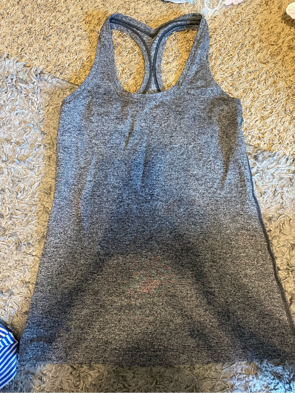 Women’s Seamless Racerback Lululemon Tank Top - Gray